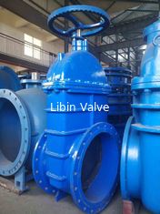 Small Flow Resistance Metal Seated Gate Valve , Easy Install Ductile Iron Gate Valve