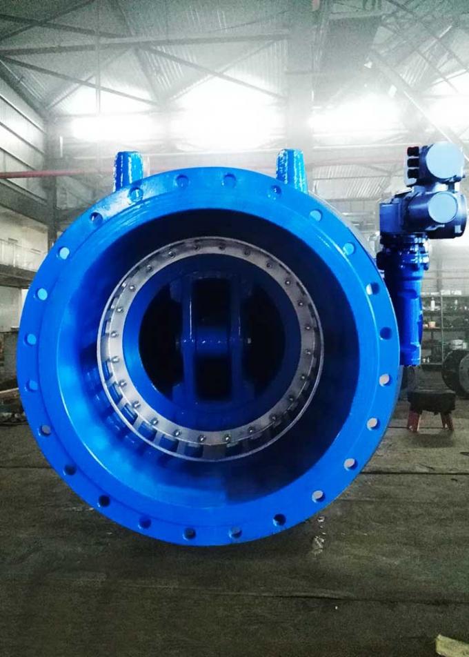 DN800 Large Range Plunger Valve With Good Anti Cavitation
