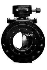 Single Seat Design Half Ball Valve , Small Fluid Resistance Metal Seated Ball Valve