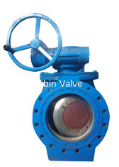 High Entirety Stiffness Eccentric Ball Valve , Low Head Loss Eccentric Half Ball Valve