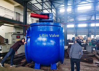 Zero Leakage Eccentric Plug Valve , Moisture Damage Cast Iron Plug Valve