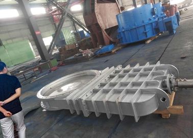 DN1200 Double Flow Direction Metal Seated Gate Valve , Stainless Steel Gate Valve Pressure 1.0-2.5MPA