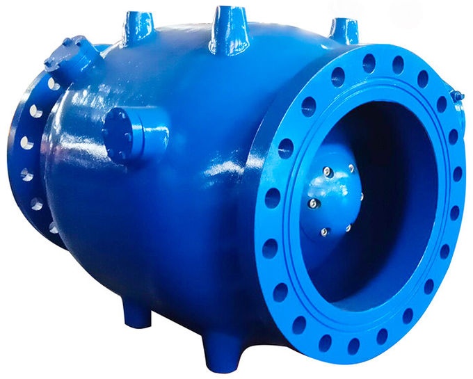 DN800 Stainless Steel Plunger Valve / Piston Control Valve Size DN100