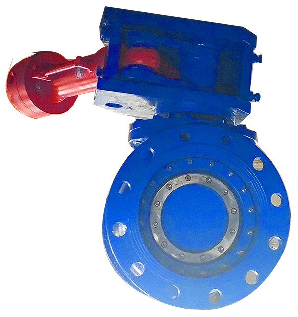 Ductile Iron Half Ball Valve / Semi Ball Valve Anti Erosion For Control